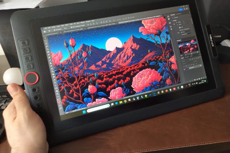 XP-PEN Artist 13.3 Pro Grafiktablett - 13,3 Zoll Display Mit Dial Button & Express Keys