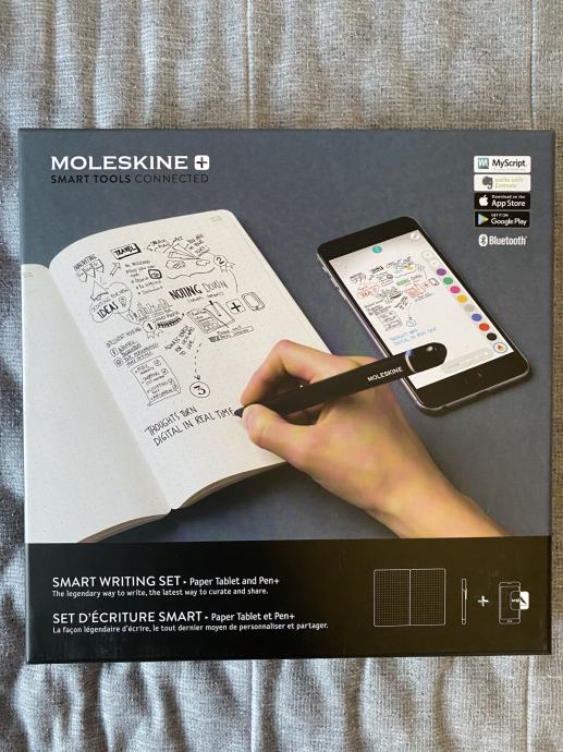 Moleskine Smart Writing Set Smart Notebook sa setom za pisanje