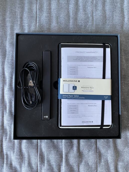 Moleskine Smart Writing Set Smart Notebook sa setom za pisanje