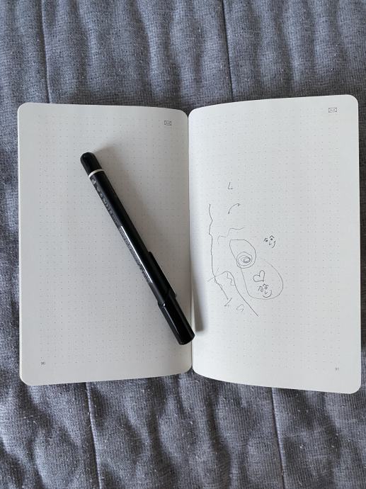 Moleskine Smart Writing Set Smart Notebook sa setom za pisanje