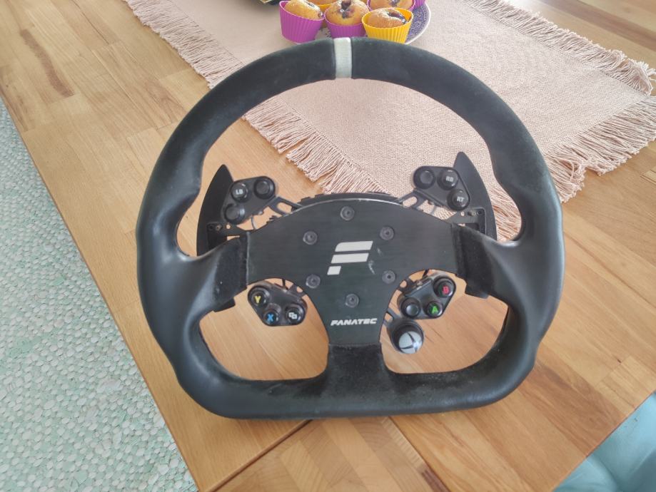 Volante Fanatec ClubSport Formula V2.5 270mm Fibra de Carbono LED OLED QR2 PC PlayStation