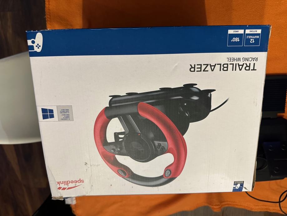 Volan Speedlink Trailblazer Racing Wheel, PC, PS4/PS3, Xbox One, NOVO