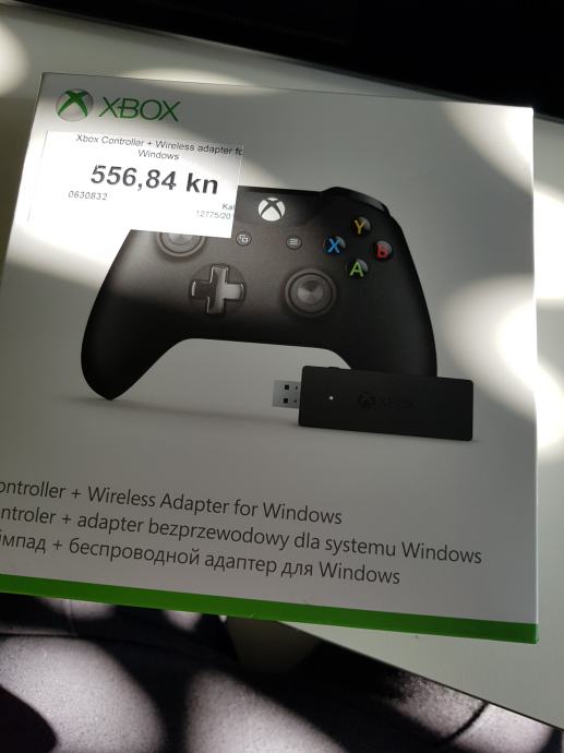 xbox Controller+Wireless adapter for Windows
