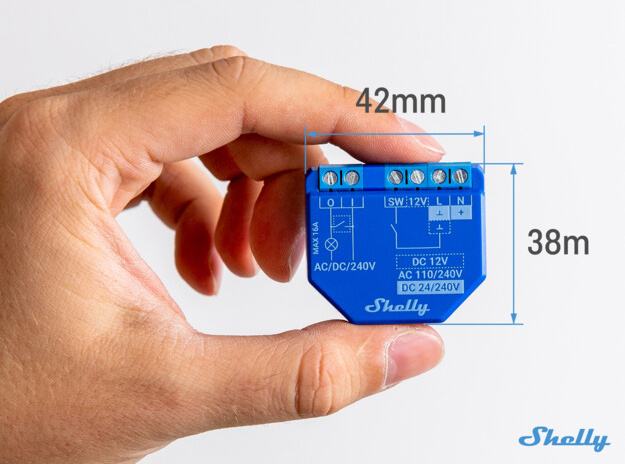 Shelly Plus 1 WI-FI smart home modul