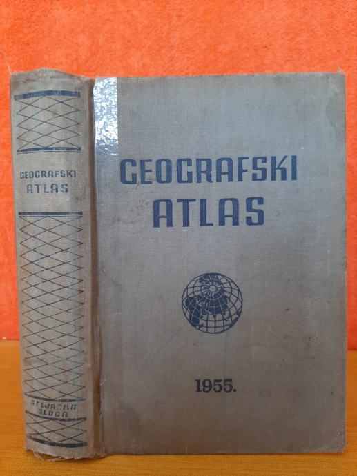 Geografski atlas iz 1955. godine, statističko geografski pregled svije