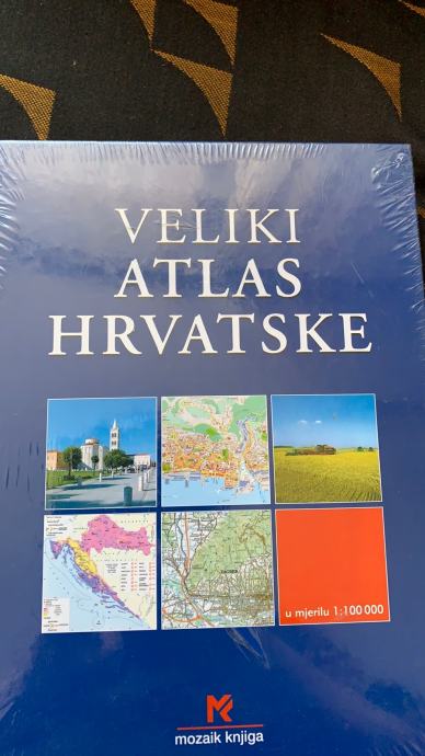 Veliki Atlas Hrvatske  novo