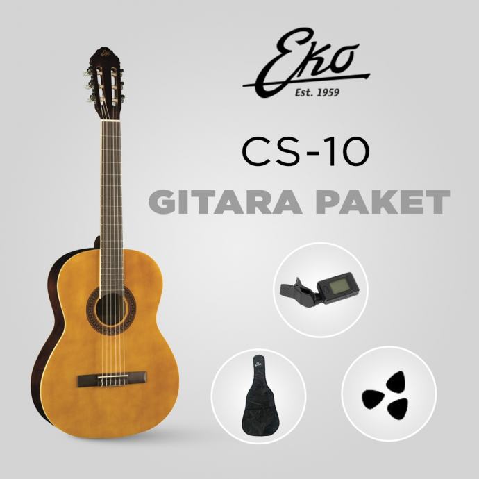 Klasična gitara Eko - CS-10 PAK