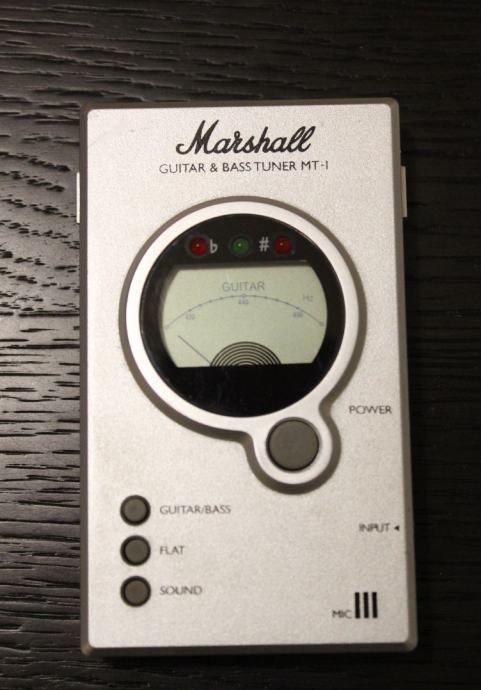 Marshall MT-1 štimer za gitaru/bas