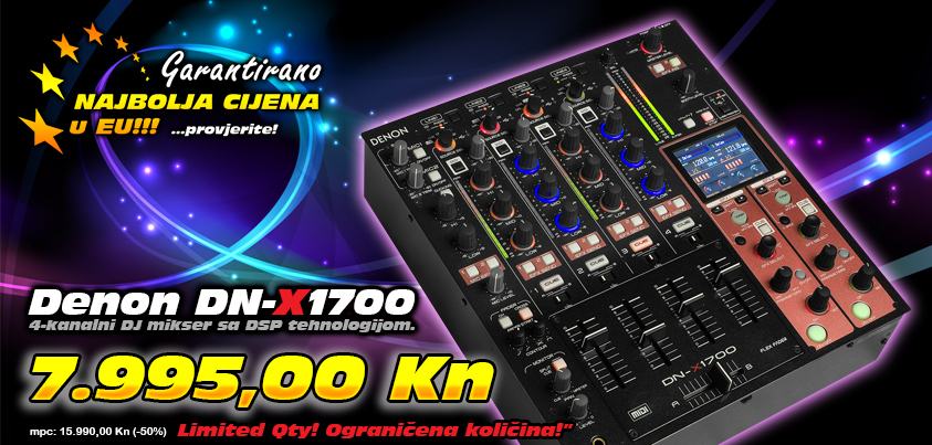 Denon DN-X1700 DJ digitalni mixer
