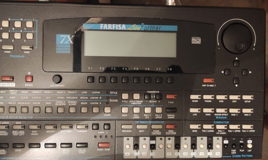 Farfisa Live Partner 7X Multi Purpose Sound Module