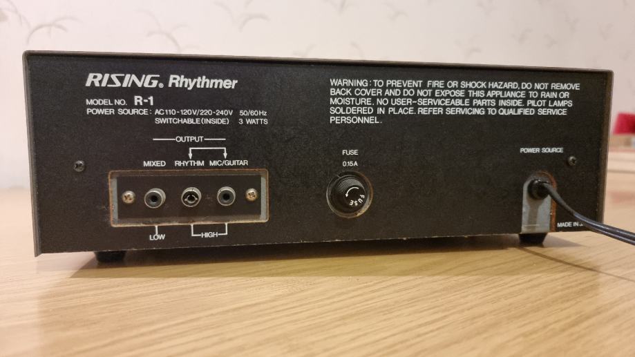 Rising Rhythmer R1 Vintage Drum Machine 1970