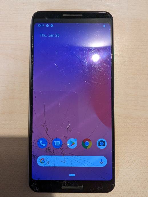 pixel-3-4-64gb-razbijeno-staklo-display-ispravan