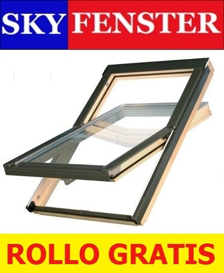 NOVO Krovni Prozori SkyFenster 66x140 cm + Opšavom + SJENILO ROLLO !!!