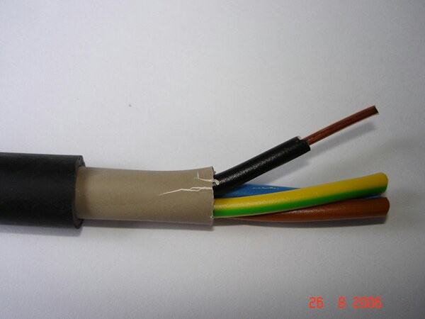 neutrale Streven merk Kabel PP00, 5x4, 20 metara