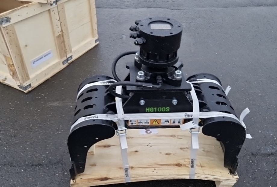 NOVO Häner HG100S grajfer + rotator – za mini bager 1–3t