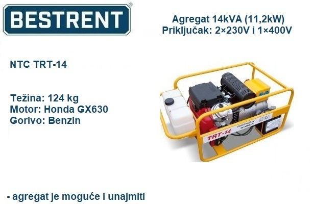 Agregat NTC TRT-14 (14kVA)