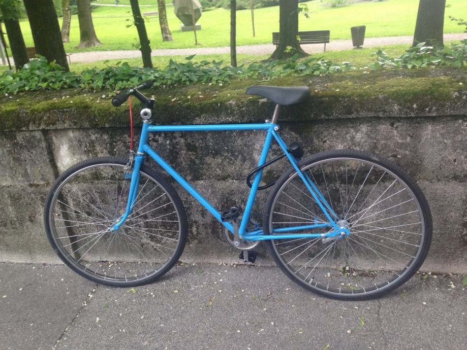 Restaurirani ROG senior bicikl jednobrzinac - fixie