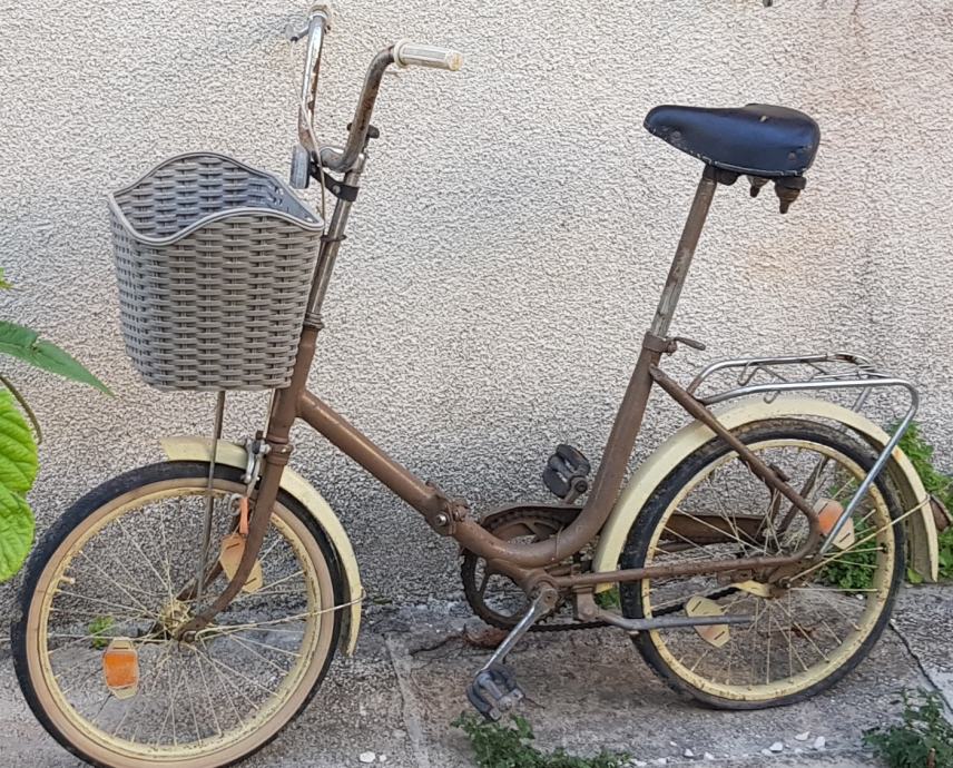 Stari bicikl preklopni