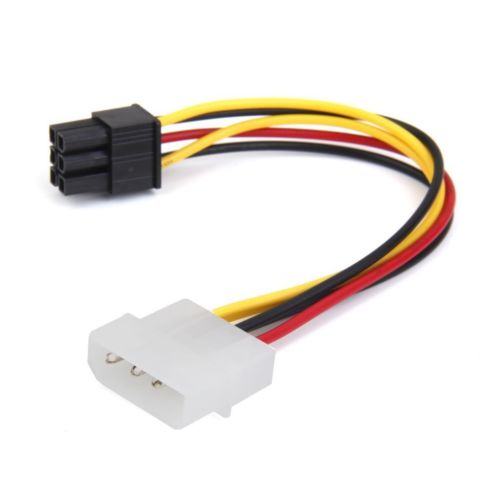 ⭐️ Adapter za grafičku karticu PCI-E PCI Express 4 pin molex na 6 pin⭐