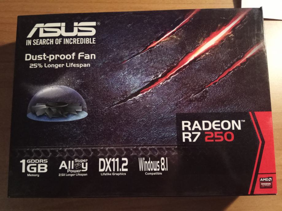 AMD Radeon R7 250 1gb GDDR5