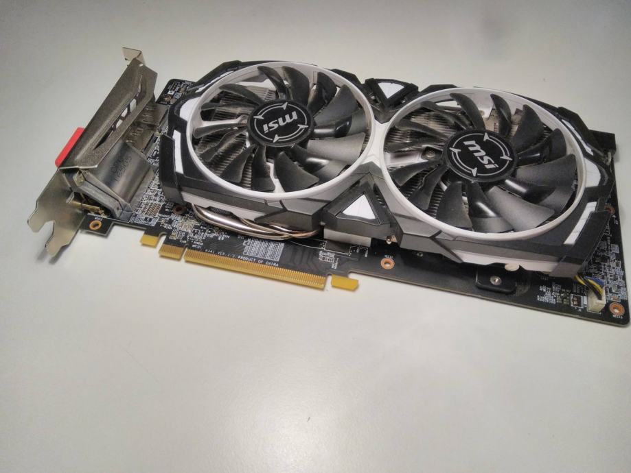 AMD Radeon RX580 8 GB MSi Armor OC *GARANCIJA*