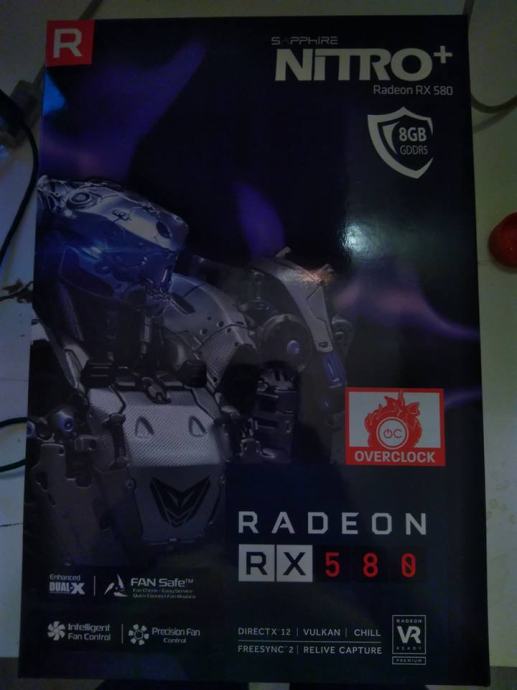 AMD RX 580 nitro+ 8GB