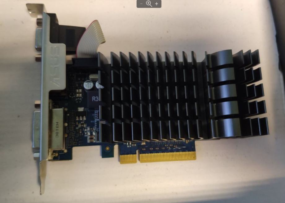 ASUS GeForce GT 630 2GB 128-bit GDDR3 Low Profile PCI-E DX12 graifička