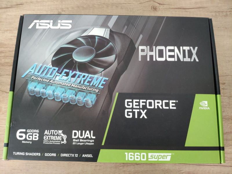 Asus Phoenix GeForce GTX 1660 super, 6GB