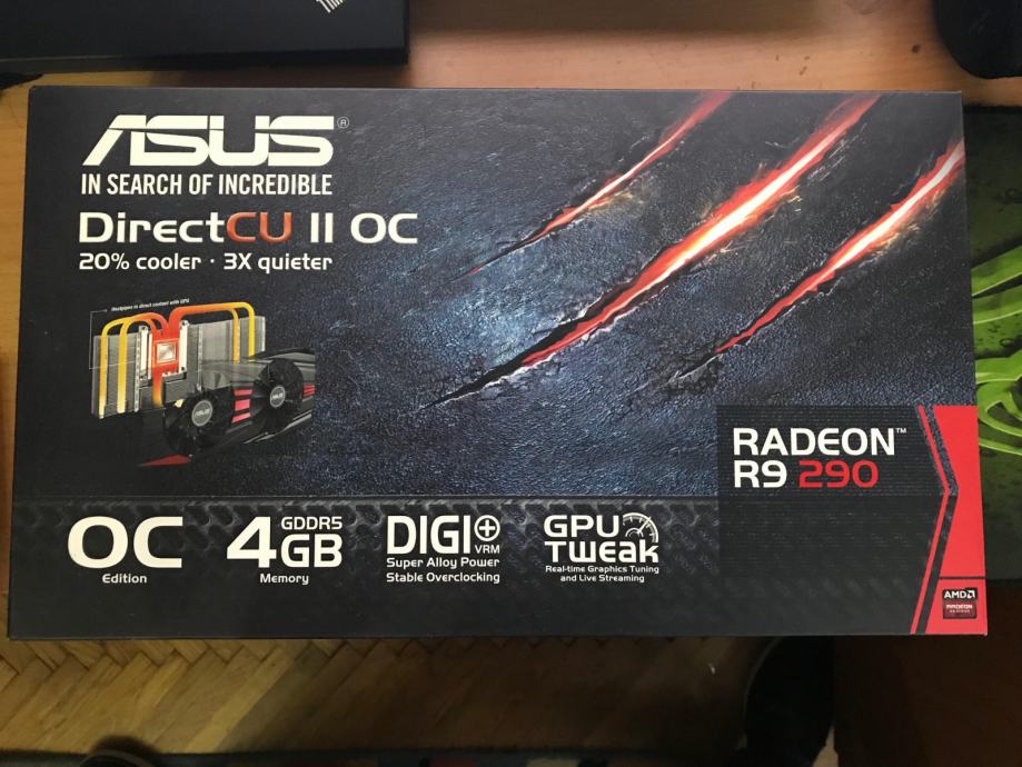 Asus Radeon R9 290 4GB GDDR5 OC