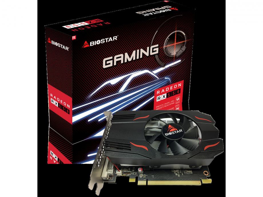 Biostar Gaming Radeon RX550 4GB GDDR5 ⭐ NOVO ⭐  R1 račun