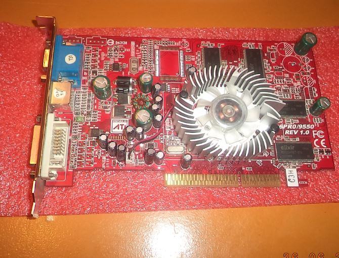 Gecube ATI Radeon 9550 128MB 128-Bit AGP 4X/8X grafička kartica
