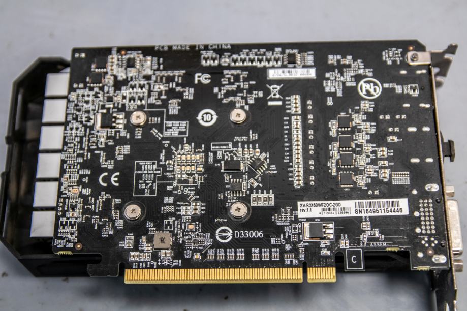 Gigabyte AMD Radeon RX 460 WINDFORCE OC 2G