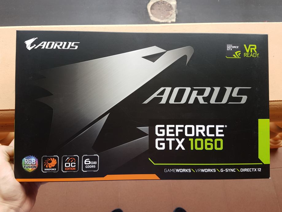 Gigabyte AORUS GeForce GTX 1060 6GB
