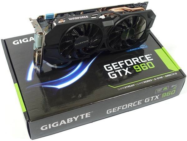 Gigabyte Geforce GTX 960 2GB