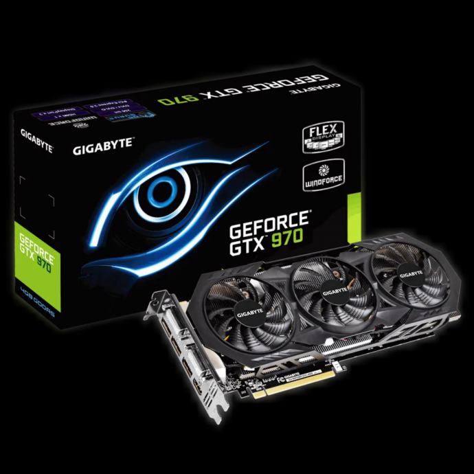 Grafička kartica Gigabyte GeForce GTX 970 Windforce 3x OC 4GB DDR5