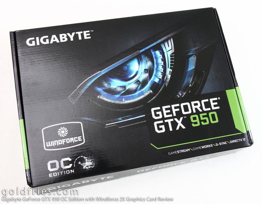 GIGABYTE NVIDIA GTX 950 WINDFORCE OC, NOVA, GAR., SAMO 990 KN !!