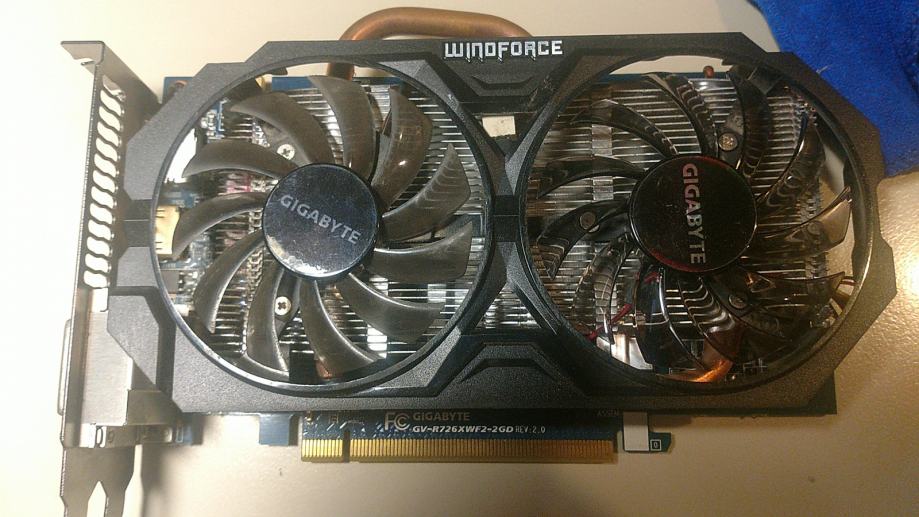 Gigabyte R7 260x WindForce 2GB DDR5