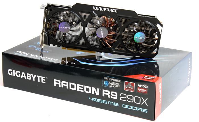 Amd Radeon R9 290x Gigabyte Gigabyte R9 290 Windforce 3x Oc
