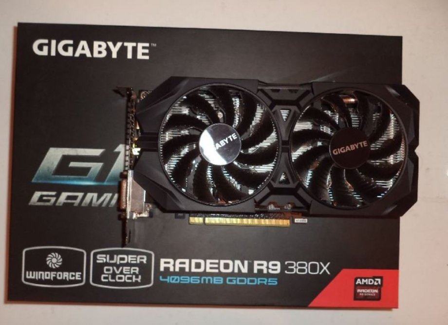 Gigabyte Radeon R9 380X Gaming G1 Windforce 4GB GDDR5 256-bit grafička