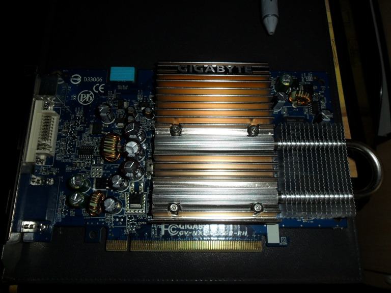 Grafička Gigabyte PCI-e, 256MB DDR2, 128 bit