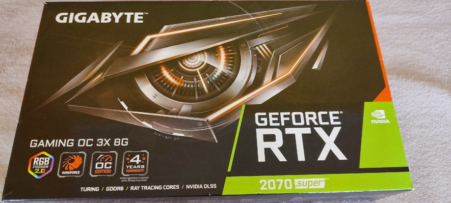Power Supply Rtx 2070 Super 500w GIGABYTE GeForce RTX 2070