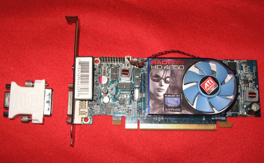 Grafička kartica Sapphire ATi Radeon HD 4650, 1GB