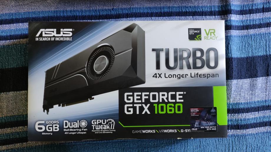 GTX 1060 6GB Asus Turbo