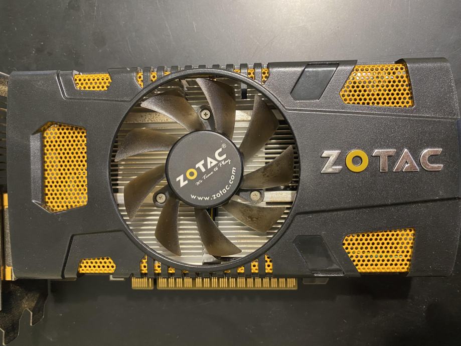 GTX 550 TI 1GB DDR5 ZOTAC 192bits slika u prilogu
