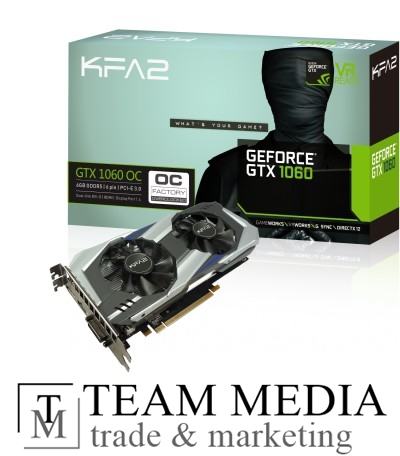 KFA2 GeForce GTX 1060 OC 6GB GDDR5