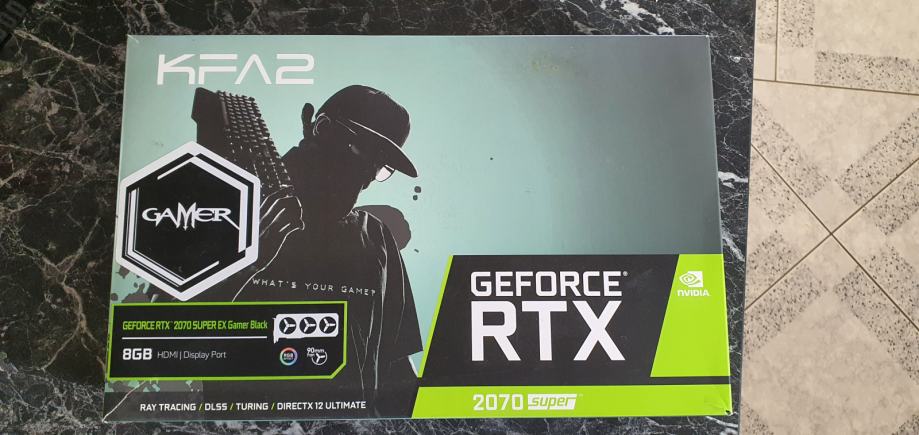 KFA2 GeForce RTX 2070 Super EX Gamer Black Edition 8 GB