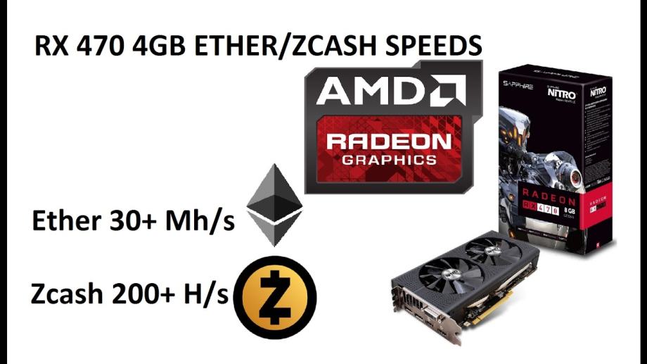 Mining Grafička kartica SAPPHIRE AMD Radeon RX 470, 4 GB GDDR5 R-1 Rač