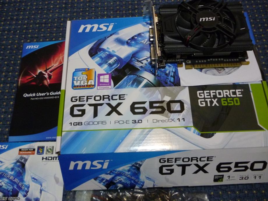 MSI GeForce GTX 650