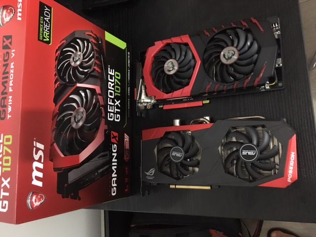 Nvidia GTX 1070 MSI Gaming X 8GB