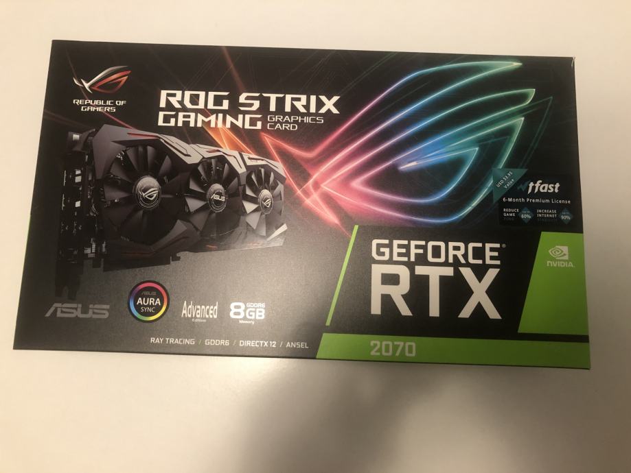 Nvidia RTX 2070 Asus ROG Strix